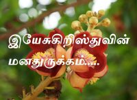 இயேசுகிறிஸ்துவின் மனதுருக்கம்.....