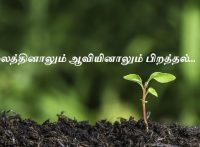 ஜலத்தினாலும் ஆவியினாலும் பிறத்தல்