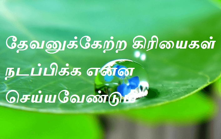 தேவனுக்கேற்ற