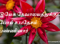 இயேசு தேவாலயத்துக்குப் போய் உபதேசம் பண்ணினார்