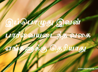 இப்பொழுது இவன் பார்வையடைந்த வகை எங்களுக்கு தெரியாது
