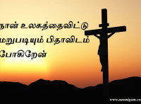 நான் உலகத்தைவிட்டு மறுபடியும் பிதாவிடம் போகிறேன்