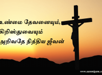 உலகம் உண்டாகிறதற்குமுன்னே உம்மிடத்தில் எனக்கு உண்டாயிருந்த மகிமை