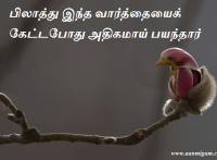 பிலாத்து இந்த வார்த்தையைக் கேட்டபோது அதிகமாய் பயந்தார்