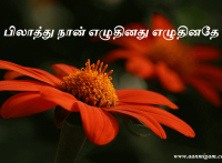 பிலாத்து நான் எழுதினது எழுதினதே
