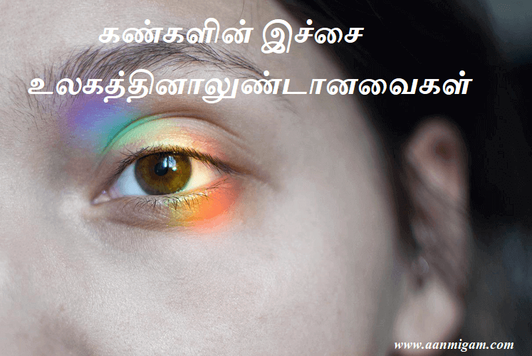 கண்களின் இச்சை உலகத்தினாலுண்டானவைகள்