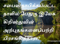 சபைஸ்தாபிக்கப்பட்ட நாளில் பேதுரு இயேசு கிறிஸ்துவின் அற்புதங்களைப்பற்றி பிரசங்கித்தாரா