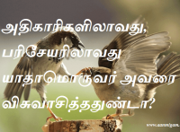 விசுவாசித்ததுண்டா